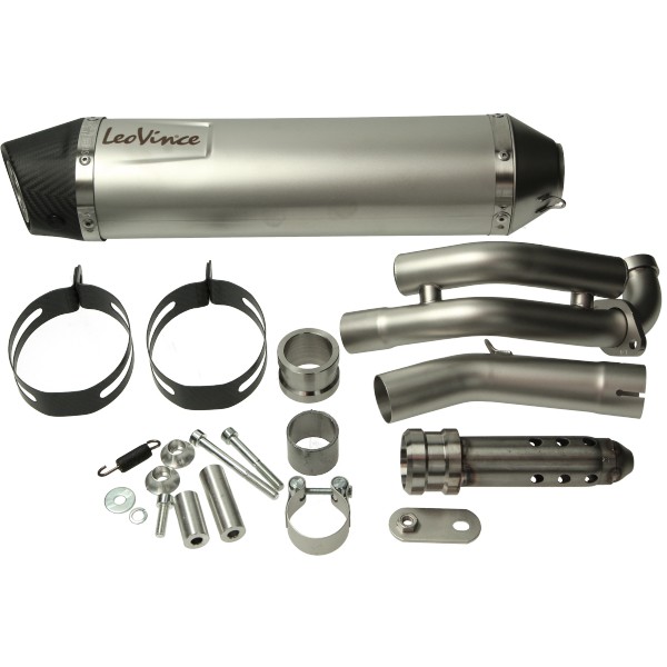 Exhaust complet LV One Evo Gilera Runner 200cc vxr aluminium carbon LeoVince