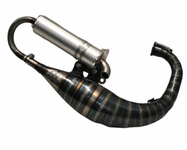 Exhaust complet midrace Minarelli Verticaal 70cc DDL