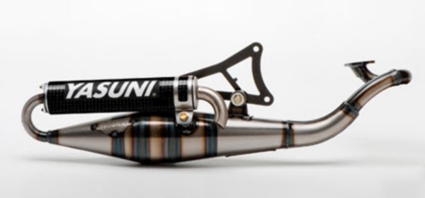 Uitlaat compleet Minarelli horizontaal carbon yasuni-Z tub901c