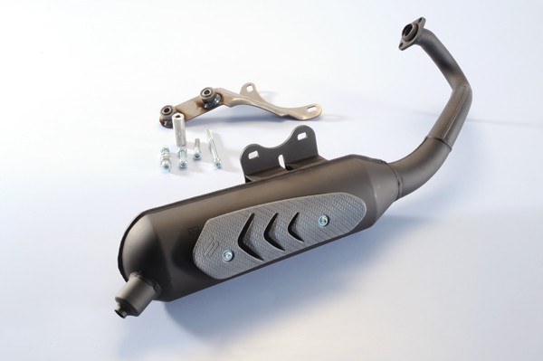 Exhaust complet model standard SR Piaggio blok Polini 200.0313