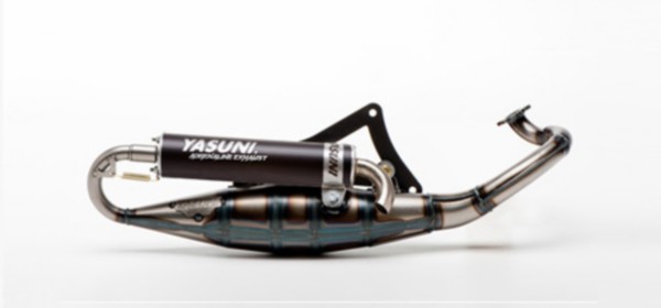 Auspuff komplett Peugeot neu Modell LC Schwarz Yasuni-r tub225b