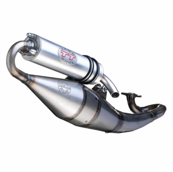 Exhaust complet rev. hm TT Jet force without painting aluminium LeoVince 4059