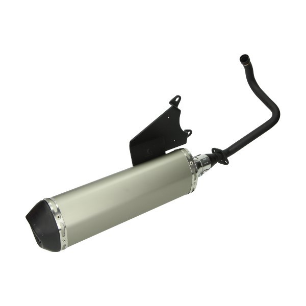 Exhaust ovaal (model Akrapovic) LX 4S-4V Primavera Piaggio 4S-4V Sprint aluminium