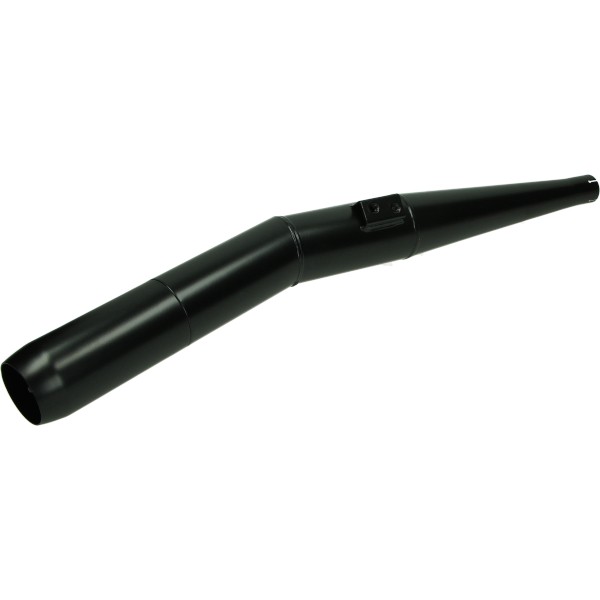 Uitlaat (made in eu) mustang knik model Bos Kreidler 32mm zwart
