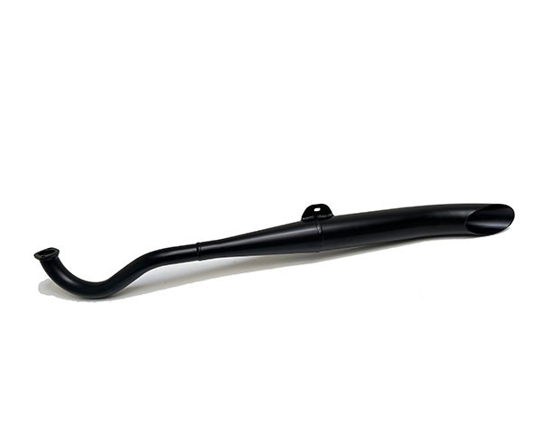 Exhaust (made in eu) side pipe Puch Maxi Puch black