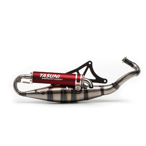 Exhaust Yasuni R Piaggio 2-stroke red tub420r