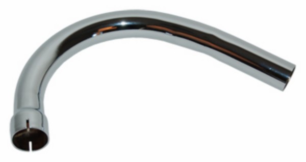 Exhaust curve enkele knik Zundapp 36 32mm chrome