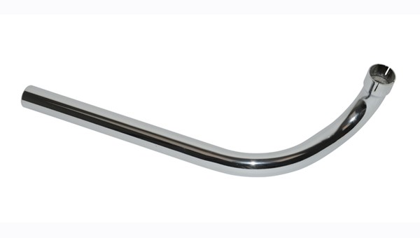 Exhaust curve forced Kreidler 25mm chrome