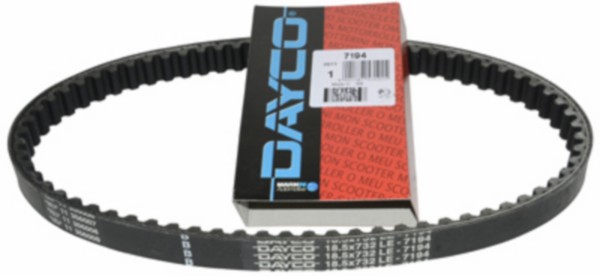 V-belt Vespa ET2 Vespa ET4 Vespa LX 2S Vespa LX 4S LXV Vespa S Zip 4-stroke Zip 2000 18.5x732 dayco Pirelli 7194