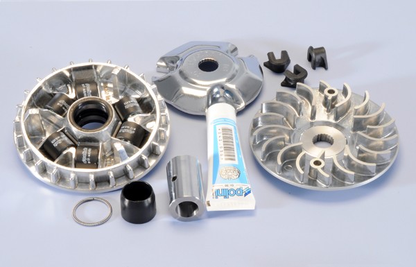 Variator + spring 4S 3 gears Vespa LX 125cc Primavera 125cc sprint125 Polini 241.718 hi-speed elolution