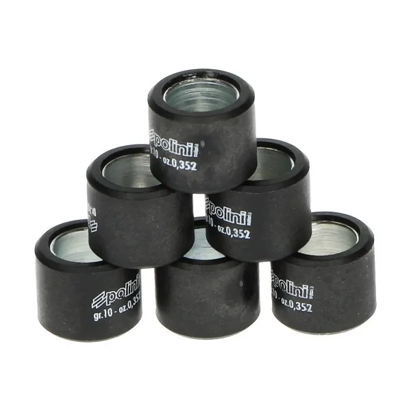 Variator Weight Rolls 10.0gr Vespa Vespa GTS 300cc Piaggio MP3 300cc Gilera Runner 180cc Gilera Runner 200cc 20x17mm Polini 242.353