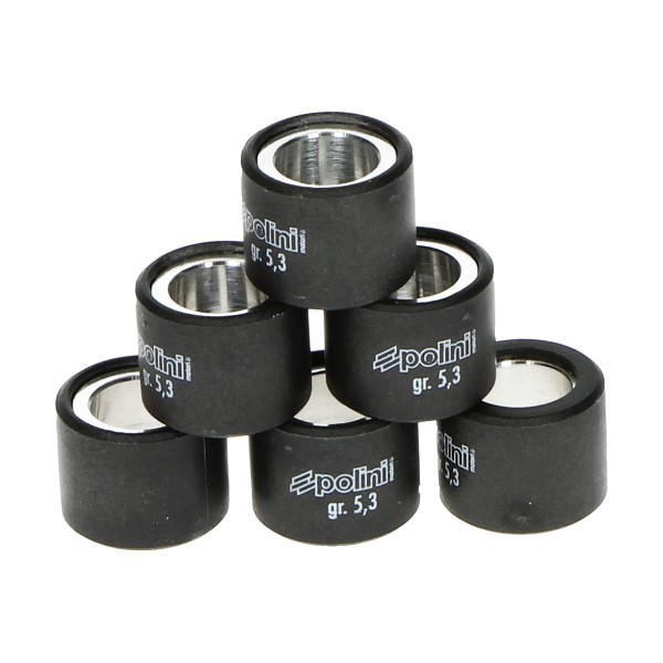 Variatorrollen 3.8gr Piaggio neues Typ 19x15.5mm Polini 242.333