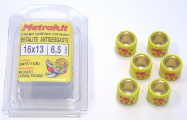 Variatorrollen 6.5gr Maße 16x13mm Metrakit