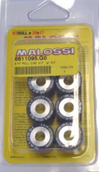 Variator Weight Rolls 9.5gr Vespa Vespa GTS 300cc Piaggio MP3 300cc Gilera Runner 180cc Gilera Runner 200cc 20x17mm Malossi 6611095.g0