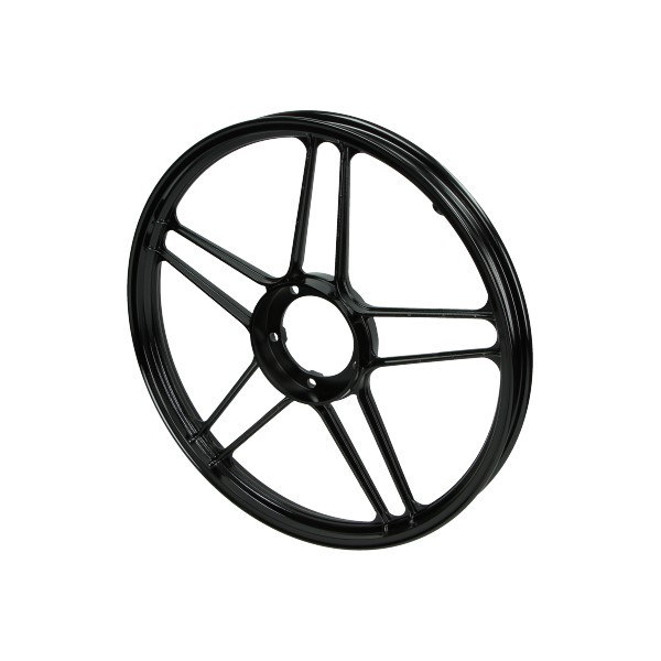 Velg ster Puch Maxi Puch 17 inch zwart glans voor achter