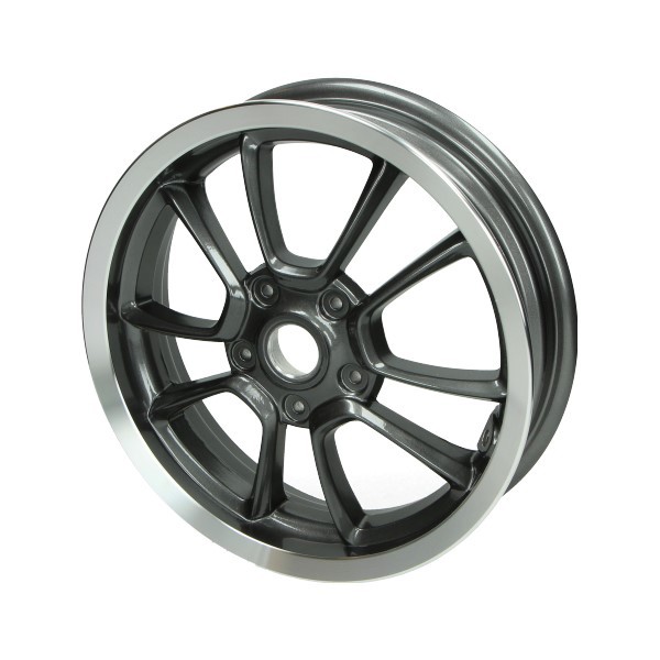 Front rim Vespa Primavera 4S Euro 4 anthracite Piaggio original 1c003879r