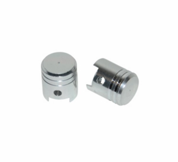 Valve cap set model piston aluminum 2 pieces