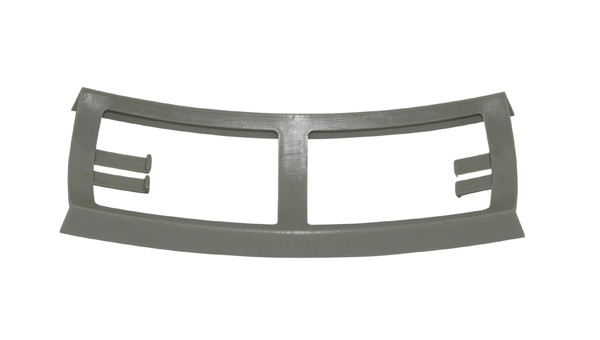 Stutzen Rahmen Schutzblech hinten 1968-1972 Kreidler grau