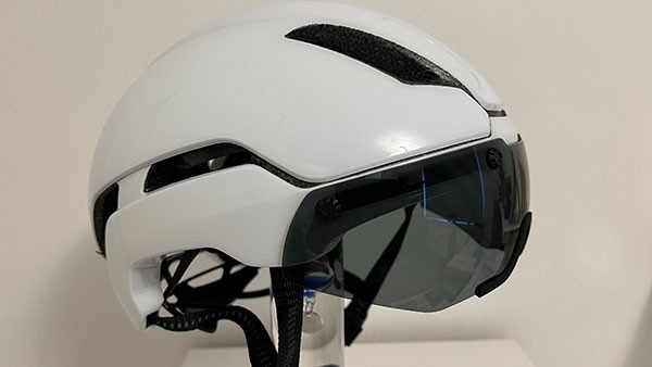 Visor Helmet anti-kras UV380 smoke Lem current