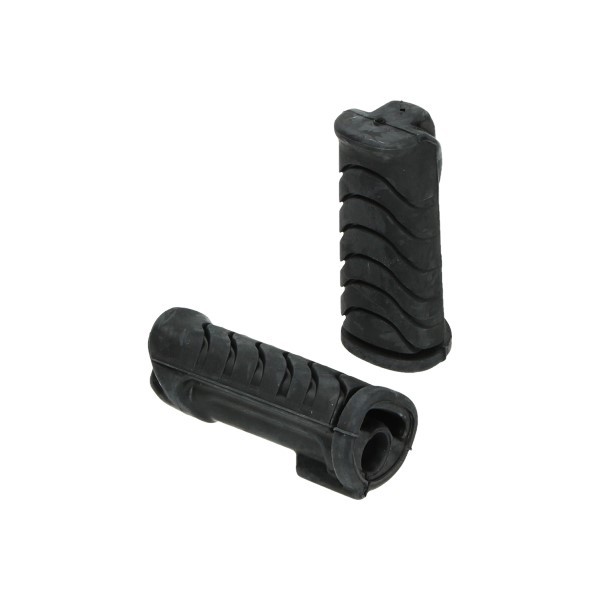 Footrest rubber set Peugeot Fox puch 13mm black DMP