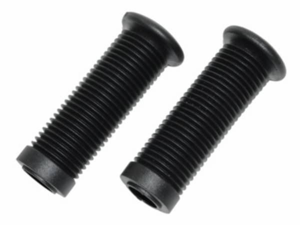 Footrest rubber set Tomos A35 Flexer black