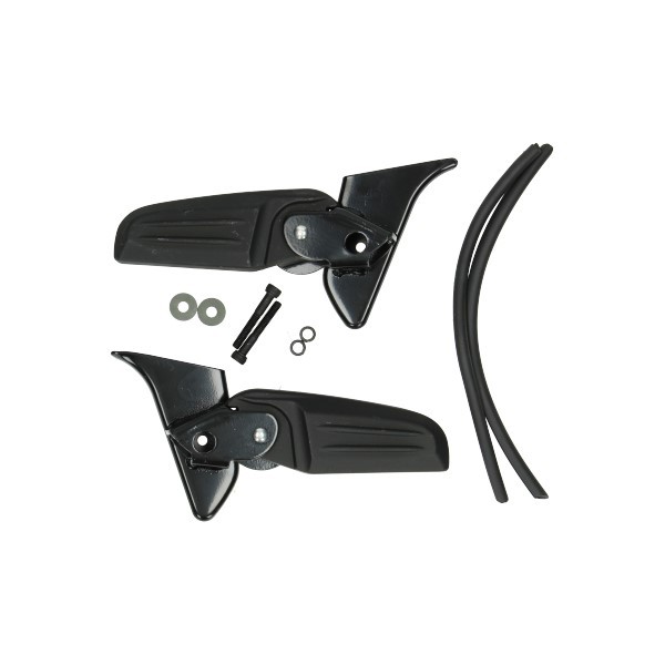 Foot pegs Vespa Primavera Sprint zwartglans black matt