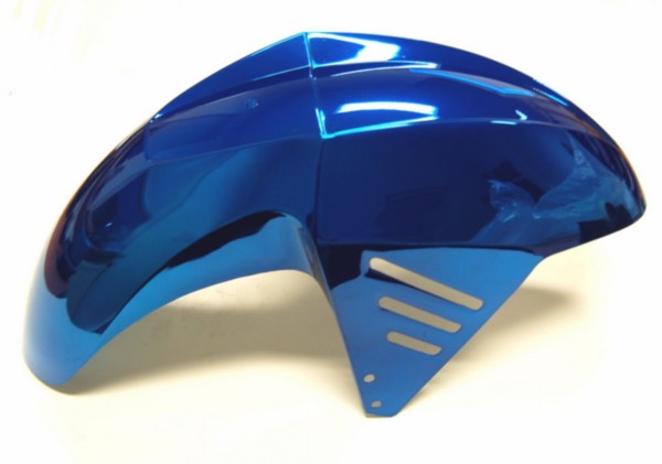 Front fender Gilera Runner blue chrome DMP