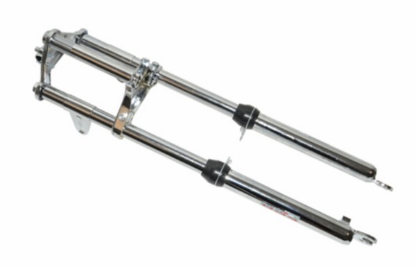 Front fork long breed Puch Maxi chrome EBR
