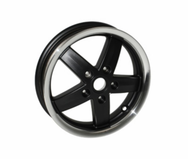Front wheel LXV Vespa LX Vespa S black matt gepolijst 6672525