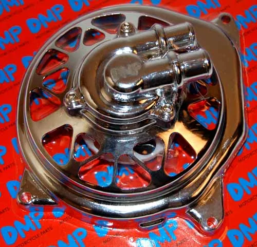 Water pump open Minarelli Horizontaal LC chrome DMP