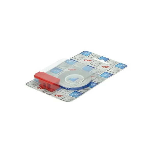 Wheel border sticker blue Plus fixation adapter cif
