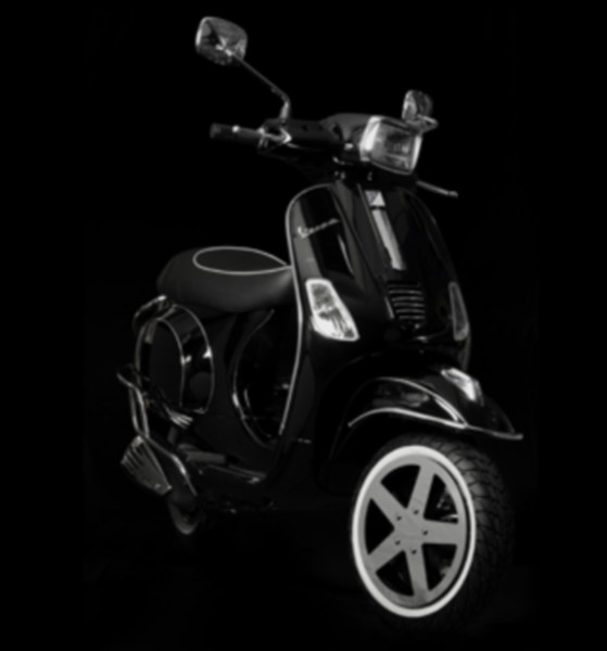 Radplatte rimcover LXV Vespa LX Vespa S Edelstahl