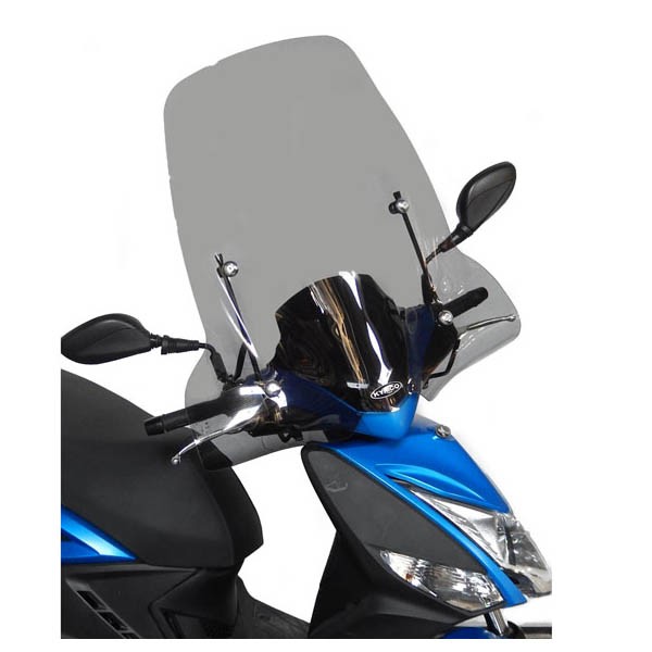 Windschutzscheibe + Befestigungssatz hoch Kymco Agility 16+ smoke Kymco original 299200141s