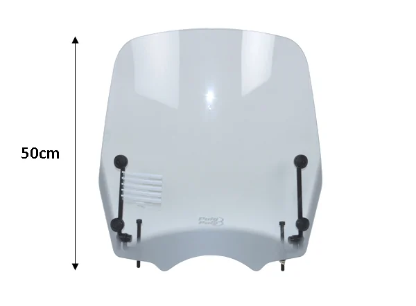 Windscherm + bevestigingsset Peugeot Kisbee 4T 50cm puig