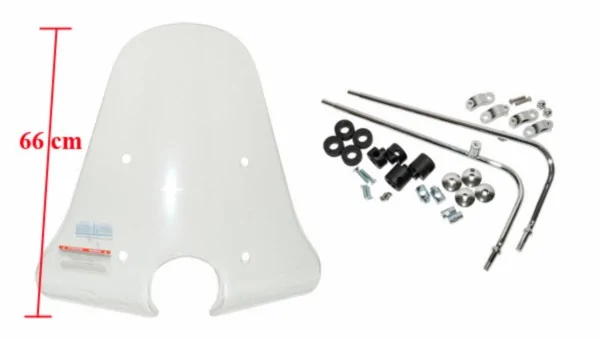 Windscreen + Setting kit Piaggio vespa Lxv Origineel