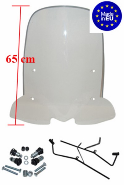 Windscreen+ Setting kitestigingsset  Sym Orbit 1+2 Sym Symply