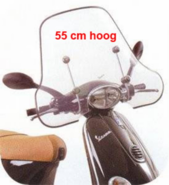 Windscreen+ Setting kit Piaggio vespa Et2 vespa ET4 piaggio Liberty Origineel