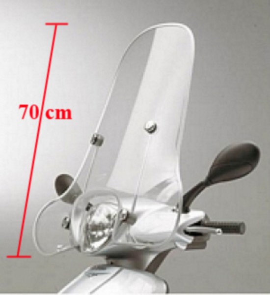 WindscreenHigh+Bev. Set Piaggio Fly/Fly Rst Origineel