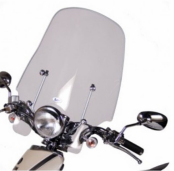 Windscreen high + fixation set Allo 47.5cm original sy530-z4a-00l