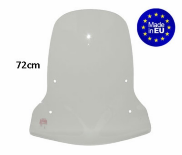 Windscreen high loose made in EU ( for original bev.set) Sym Mio 72cm