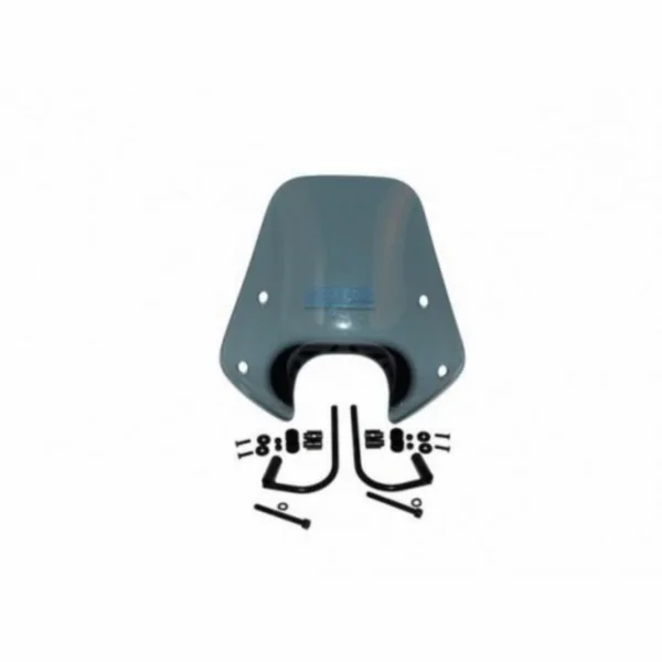 Windschutzscheibe gering + Befestigungsset Piaggio Fly 35cm smoke Piaggio original 672427