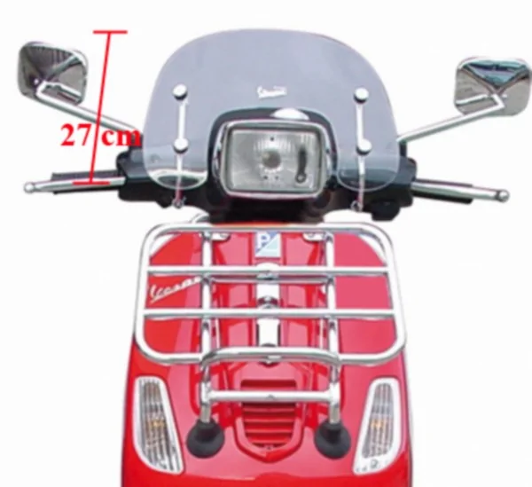 WindscreenLow + Bev.Set Vespa S Piaggio Origineel.