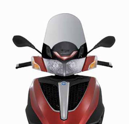 Windscherm medium 49cm Piaggio MP3 yourban origineel 673923