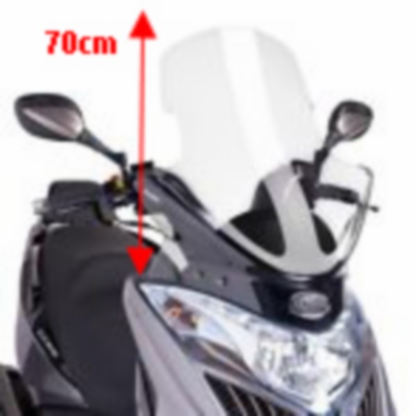 Windscreen + monotageset Kymco grand Dink original