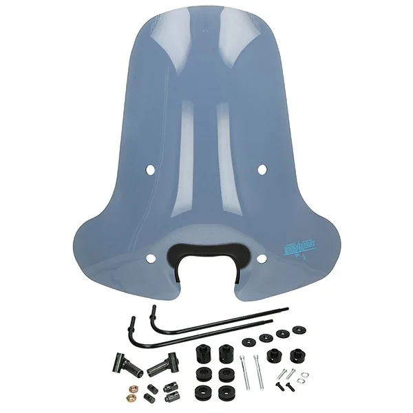 Windscreen high Zip 2000 70cm smoke DMP + fixation set