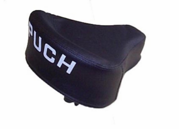 Sattel mit Aufdruck dick Modell Puch Puch Maxi Schwarz