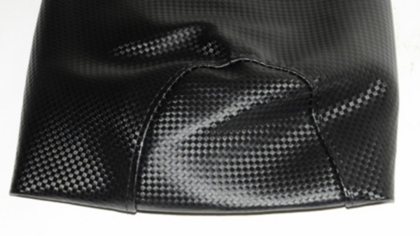 Cover buddyseat cover Peugeot Vivacity carbon