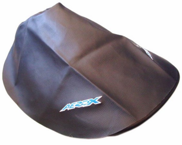 Sattel Decke sticken Yahama Yamaha Aerox Schwarz blau weiss