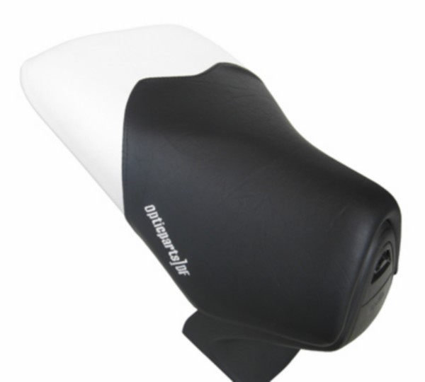 Cover buddyseat SR Factory SR from 2005 black white opticparts=op=op