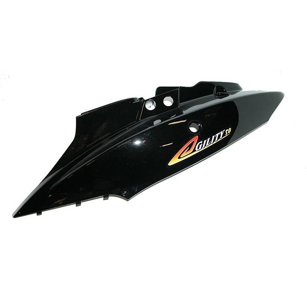 Side cover Kymco Agility black left Kymco original 83600-lcb9-307-n1p